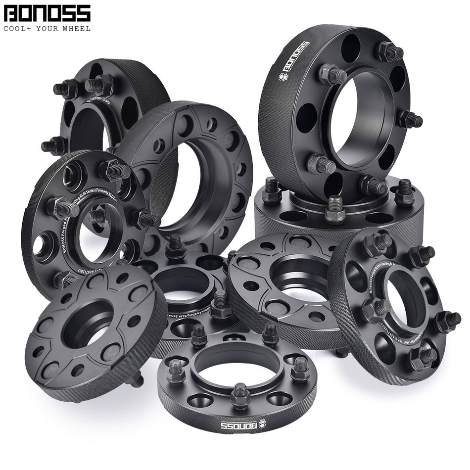 2 Pcs BONOSS Forged Active Cooling Cadillac Wheel Spacers Fit 1953-1966 Eldorado